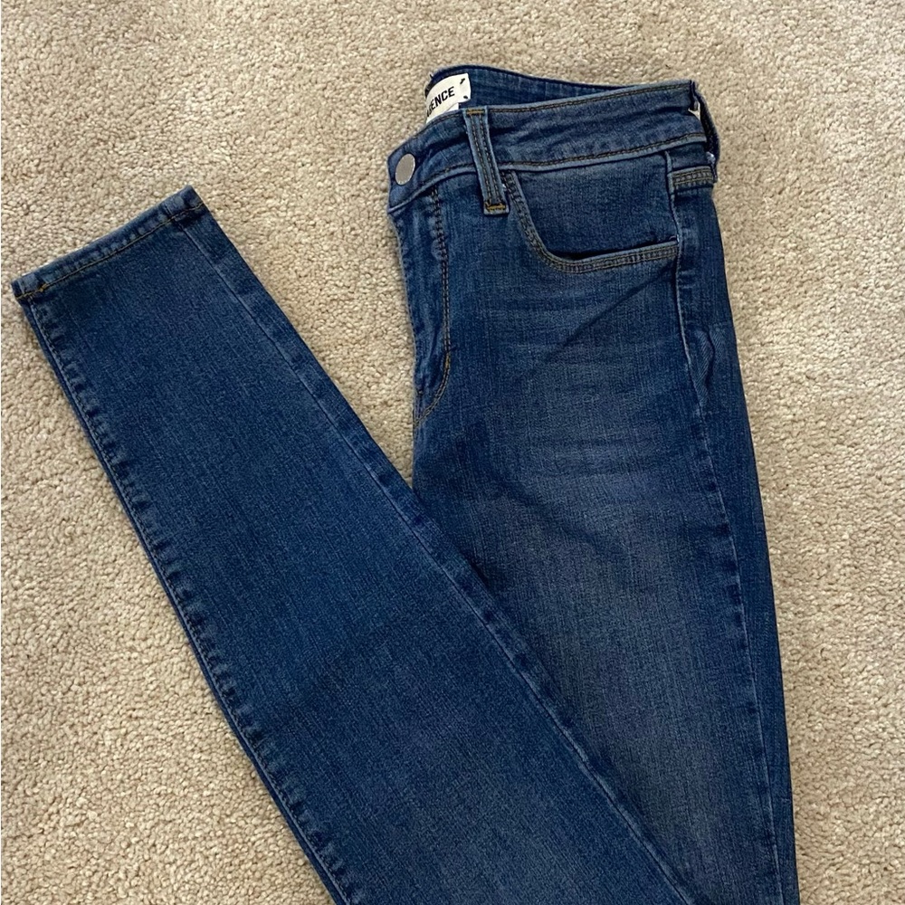 L’agence Marguerite High Rise Skinny Jeans Dark Vintage size 25